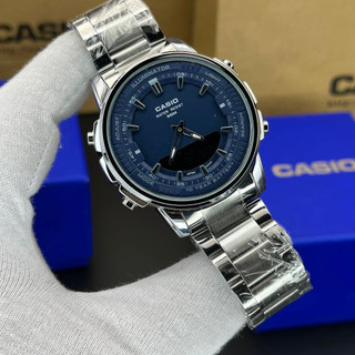 ساعت کاسیو Amw 880D استیل آبی