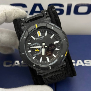 ساعت کاسیو پروترک CASIO PRO TREK مستر کوالیتی رنگ مشکی