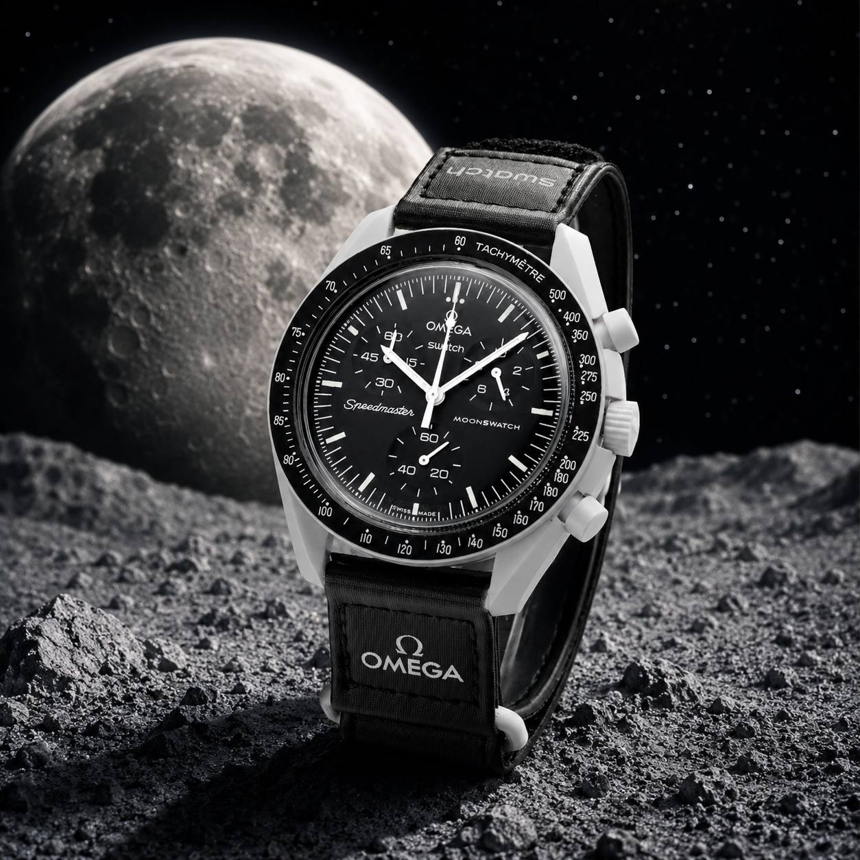 ساعت امگا سواچ ماه mission to moon