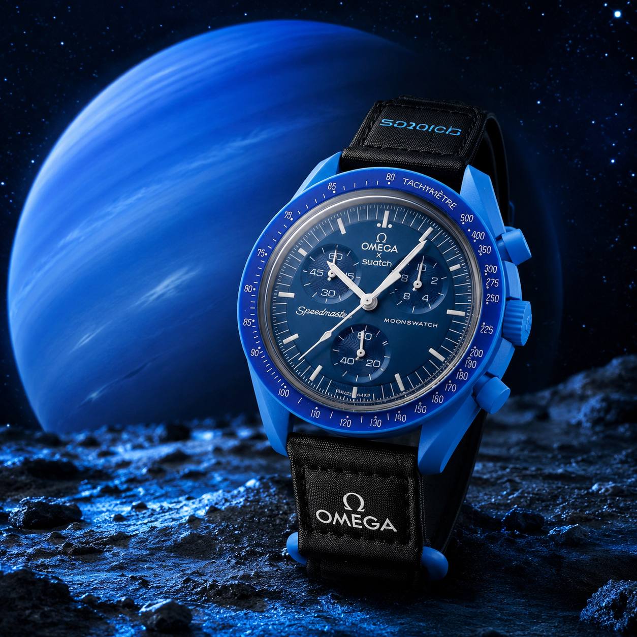 ساعت امگا سواچ نپتون mission to Neptune