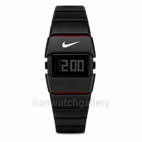 ساعت نایک دیلاین دیجیتال مشکی قرمز