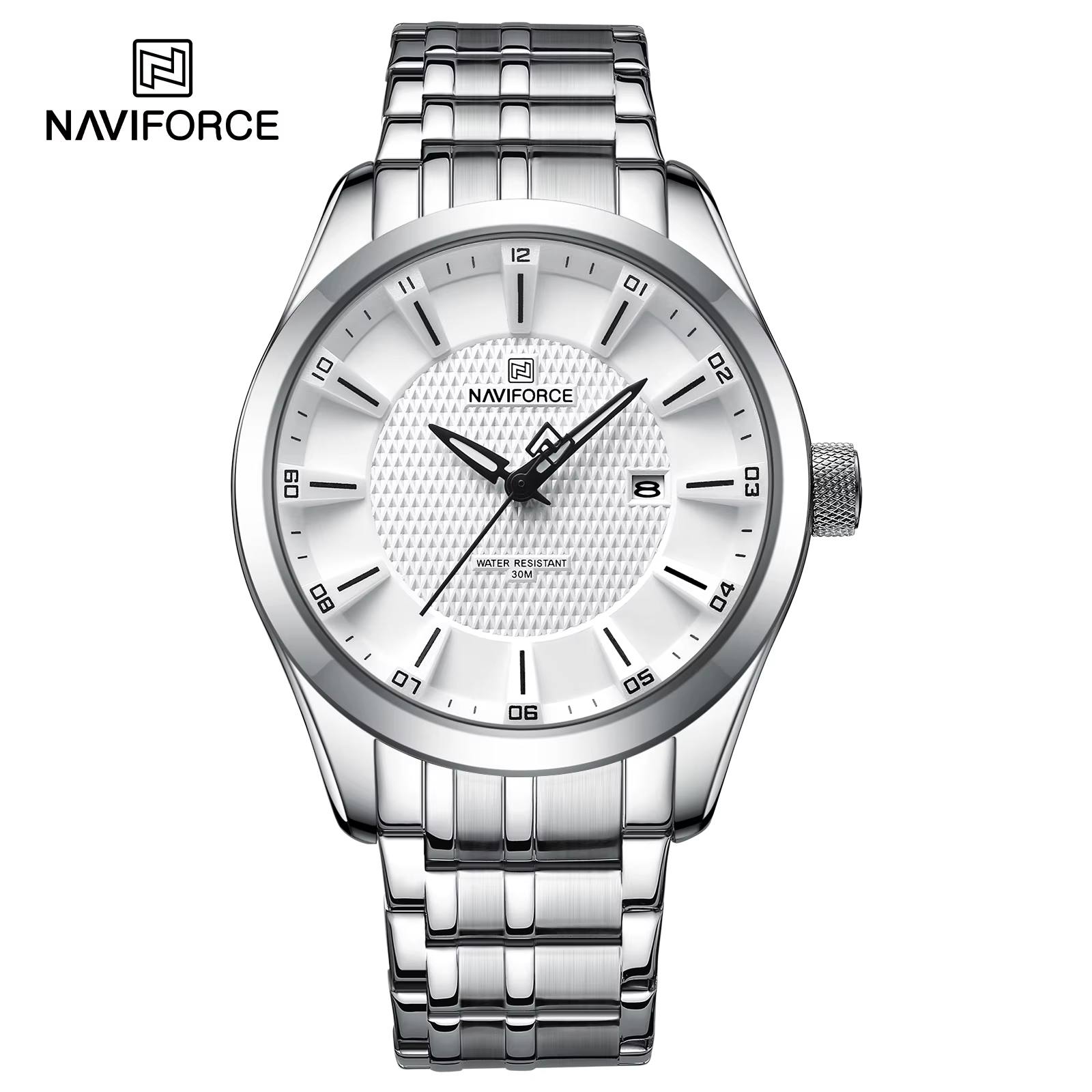 ساعت مردانه نیوی فورس NF8032 استیل