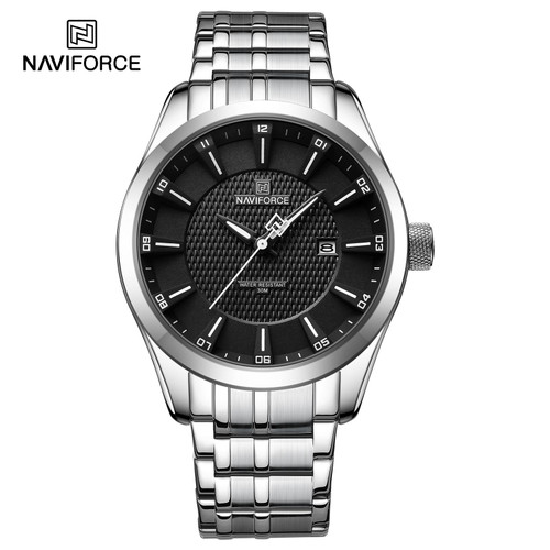 ساعت مردانه نیوی فورس NF8032 استیل مشکی